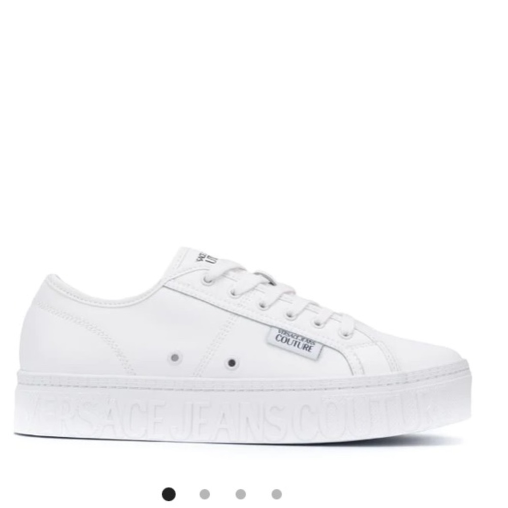 Versace Couture Leather Sneakers